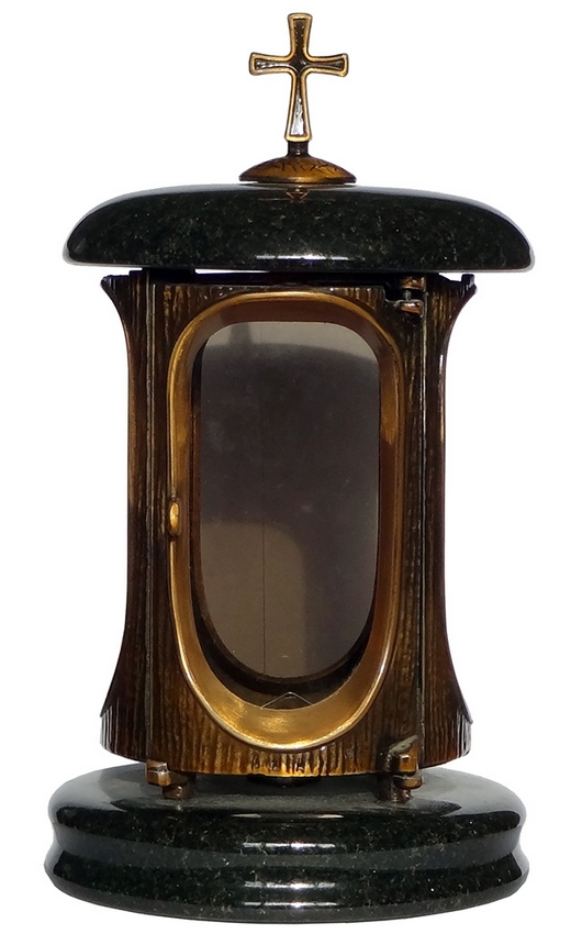 Подсвечники на кладбище полимербетон