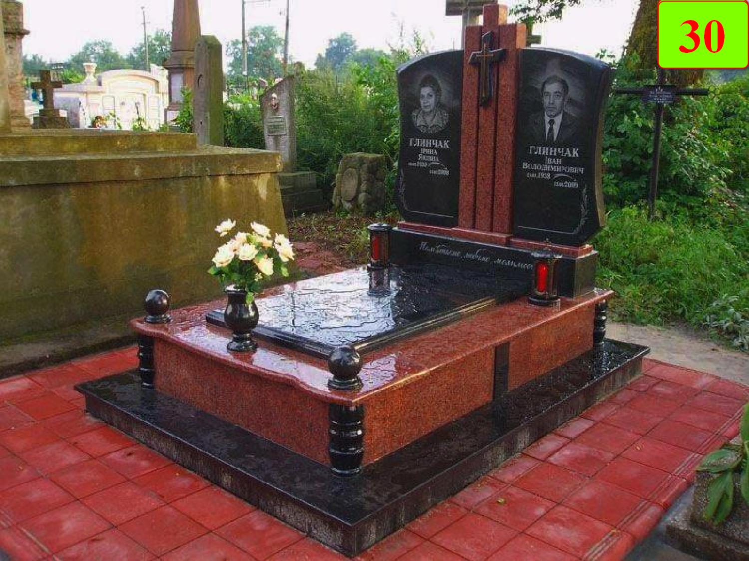 Памятник Из Красного Гранита Фото